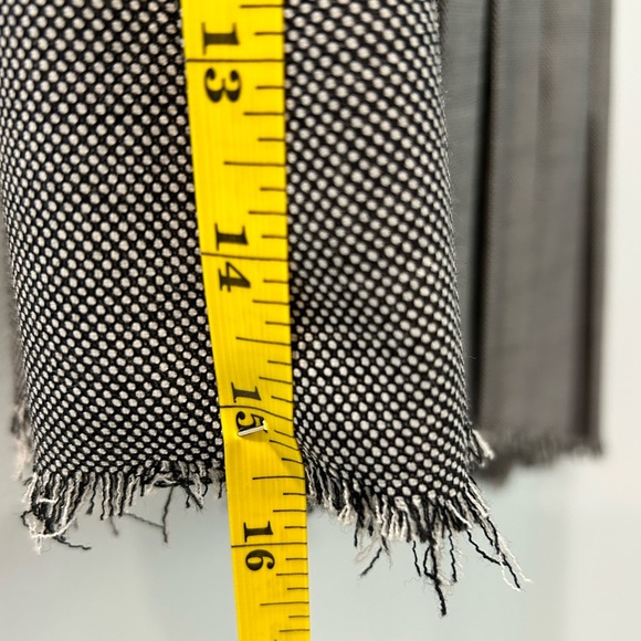 Helmut Lang Asymmetrical Pleated Skirt- size 2 - Picture 6 of 13